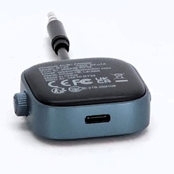 SOOMFON Bluetooth 5.3 vysielač s displejom, 2 v 1 Bluetooth vysielač/prijímač Splitter pre 2