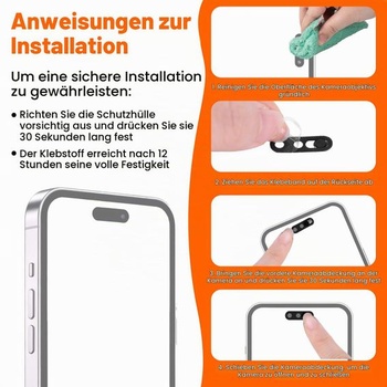 XIHIRCD 4dielny kryt s ochranou súkromia pre iPhone 14/15/16 Pro/Pro Max