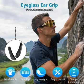Ušní chrániče Hibloks pro brýle Oakley Meta Vanguard, příslušenství pro chytré brýle, protiskluzové
