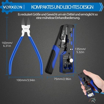 Krimpovacie kliešte VORXEON VOR090