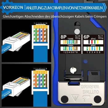 Krimpovacie kliešte VORXEON VOR090