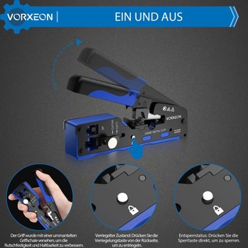 Krimpovacie kliešte VORXEON VOR090