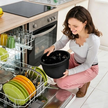 Silikónová vložka SelfTek s vekom, kompatibilná s mixérovou misou s objemom 4,8 l