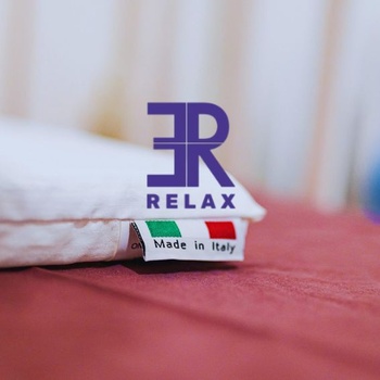ER RELAX Plochý vankúš pre deti 50x80 cm, 5 cm, vyrobené v Taliansku