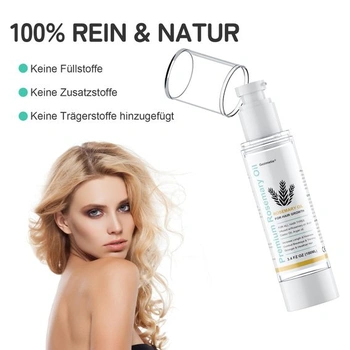 Rozmarínový vlasový olej, 100ml esenciálny olej z rozmarínu + derma-valček 0,25 mm pre rast vlasov,