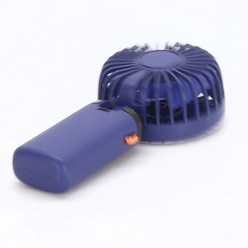 Prenosný ručný ventilátor, 5 rýchlostí, dobíjací cez USB, napájaný z batérie, skladací stolný