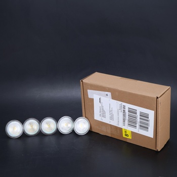 Amazon Basics Professional LED reflektor GU10, 3,7 W (ekvivalent 35 W), teplá biela, stmievateľný (6