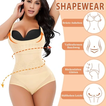 Dámské stahovací prádlo YARRCO, tvarující body, lehké, tvarující spodní prádlo s výstřihem do U,
