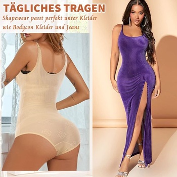 Dámské stahovací prádlo YARRCO, tvarující body, lehké, tvarující spodní prádlo s výstřihem do U,