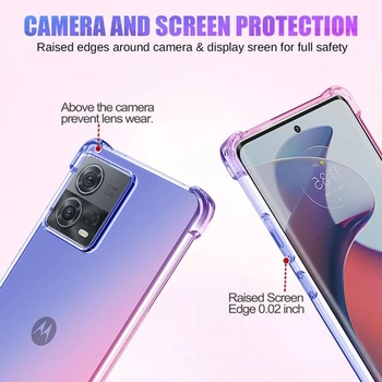 Pouzdro pro Moto G72, pro Motorola G72 XT2255-1 Gradientní pouzdro Tenké TPU ochranné pouzdro