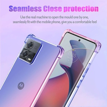 Púzdro pre Moto G72, pre Motorola G72 XT2255-1 Gradientné púzdro Tenké TPU ochranné púzdro