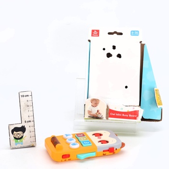 HOLA Owl hračka na mobil pro miminka 6-12 měsíců, učební a uklidňující režim, hudební hračka s