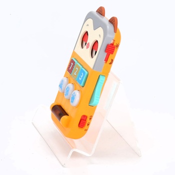 HOLA Owl hračka na mobil pro miminka 6-12 měsíců, učební a uklidňující režim, hudební hračka s