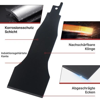 100mm HCS pilový list do ocasní pily, délka listu šavle, čisticí nástroj pro odstraňování spárovací