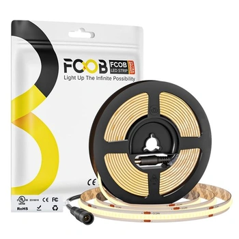 FCOB COB LED páska flexibilná vysoká hustota teplá biela…