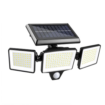 Solární lampa Beuaati černé barvy