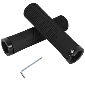 Rukoväte riadidiel kolesa z ekologickej gumy pre riadidlá s priemerom 22 mm, ergonomické rukoväte riadidiel,