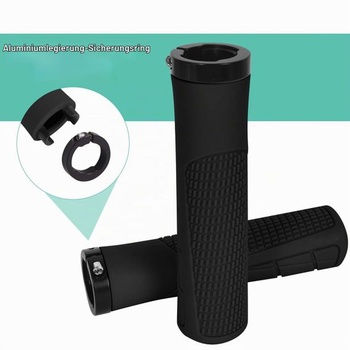 Rukoväte riadidiel kolesa z ekologickej gumy pre riadidlá s priemerom 22 mm, ergonomické rukoväte riadidiel,