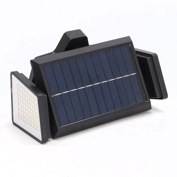 Solární lampa Beuaati černé barvy