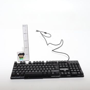 Mechanická herná klávesnica OMOTON s USB pripojením, 80% TKL mechanická herná klávesnica s