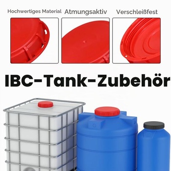 Veko nádrže, 1000 l, 245 mm, veko IBC DN225, pre 1000l vodná nádrž, akvárium, sudový ventil,