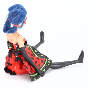 Bandai - Miraculous - Panenka proměny Ladybug - 26 cm Panenka, která se promění v Lady Noire a Bug