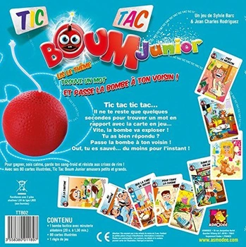 Asmodee – Desková hra – Tic Tac Boom Tic Tac Boom Junior