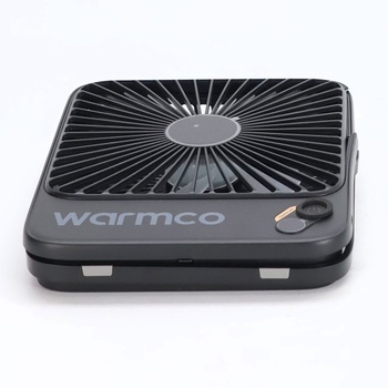 Akumulátorový ventilátor Warmco D3 čierny