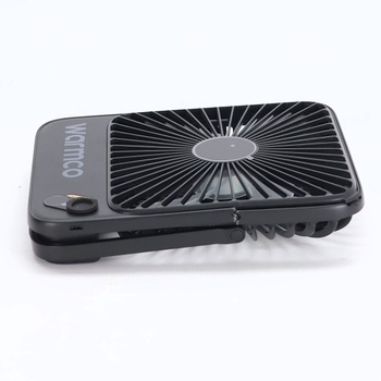 Akumulátorový ventilátor Warmco D3 čierny