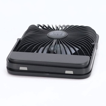 Akumulátorový ventilátor Warmco D3 čierny