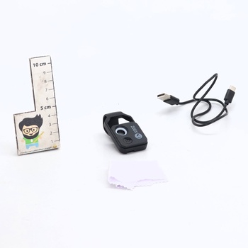 Mini mikroskop APEXEL 200X pro chytrý telefon, mobilní mikroskop pro objevování mikrosvěta, černý