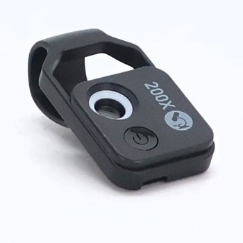 Mini mikroskop APEXEL 200X pro chytrý telefon, mobilní mikroskop pro objevování mikrosvěta, černý