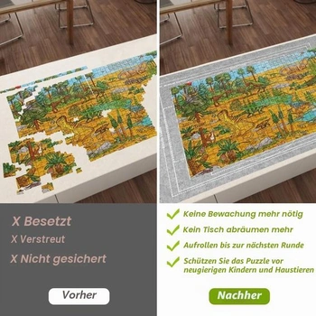 Ainiv Puzzle Mat, Úložná podložka na role puzzle, Přenosná podložka na puzzle, Koberec na puzzle až