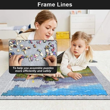 Ainiv Puzzle Mat, Úložná podložka na role puzzle, Přenosná podložka na puzzle, Koberec na puzzle až