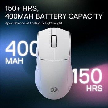 Bezdrôtová herná myš Redragon M916 PRO s 3 režimami, 49 g ultraľahká myš s 26K DPI a ergonomickým