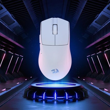 Bezdrátová herní myš Redragon M916 PRO se 3 režimy, 49 g ultralehká myš s 26K DPI a ergonomickým