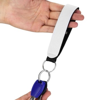 QWORK® 20 prázdnych kľúčeniek - neoprén a koža pre sublimáciu