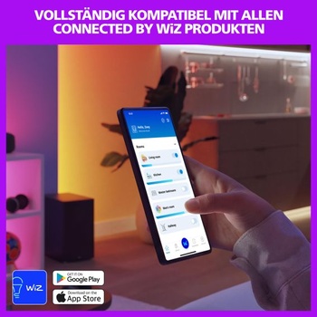 Philips Smart Lighting, múdra LED žiarovka RGB A80, pätica E27, 2452 lm, farebné a nastaviteľné