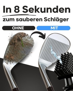 Vodná golfová kefa s výsuvnou karabínou