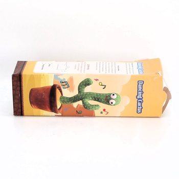 MAGIC SELECT Tancujúci kaktus + senzorická hračka, hovoriaca plyšová hračka, ktorá tancuje a opakuje váš