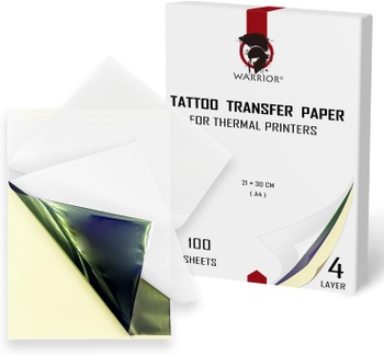 Šablónový papier na tetovanie Warrior