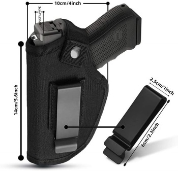 Univerzálne pištoľové púzdro, 1 balenie púzdier pre Glock 17, púzdro P30, skryté púzdro Walther
