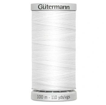 Bílá nit - 100 m Gütermann