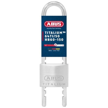 Visiaci zámok ABUS Titalium 64TI/50HB60-150 - pivničný zámok, výsuvný, s rôznymi kľúčmi, 1 kus, 50 mm