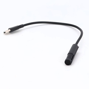 HOTUT USB mikrofón, malý PC mikrofón, mini mikrofón pre PC notebook, všesmerový mikrofón s 360 °