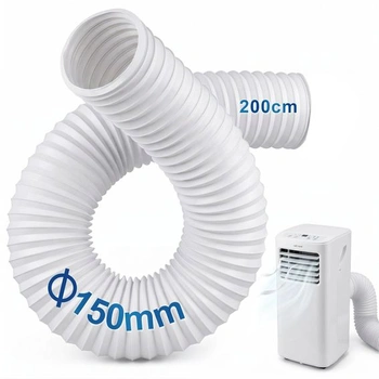 Výfuková hadica pre klimatizáciu – 150 mm – flexibilná PVC…
