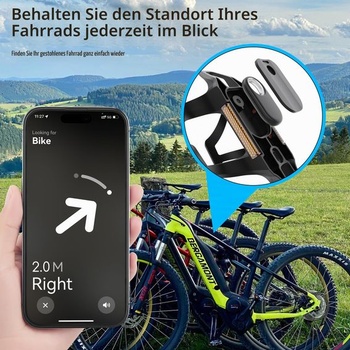 Držiak na fľaše na bicykel DDJ Smart Tag 2 a AirTag, držiak proti krádeži s nástrojom, univerzálny držiak