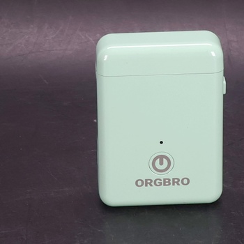 Tlačiareň štítkov ORGBRO X1, mini Bluetooth termálna tlačiareň štítkov, samolepiaci štítkovač, prenosný