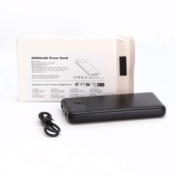 Powerbanka Sprockly čierna 20000 mAh