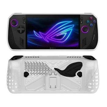 Silikónové ochranné púzdro TXWLLIU pre ASUS ROG Ally X 2024, biele